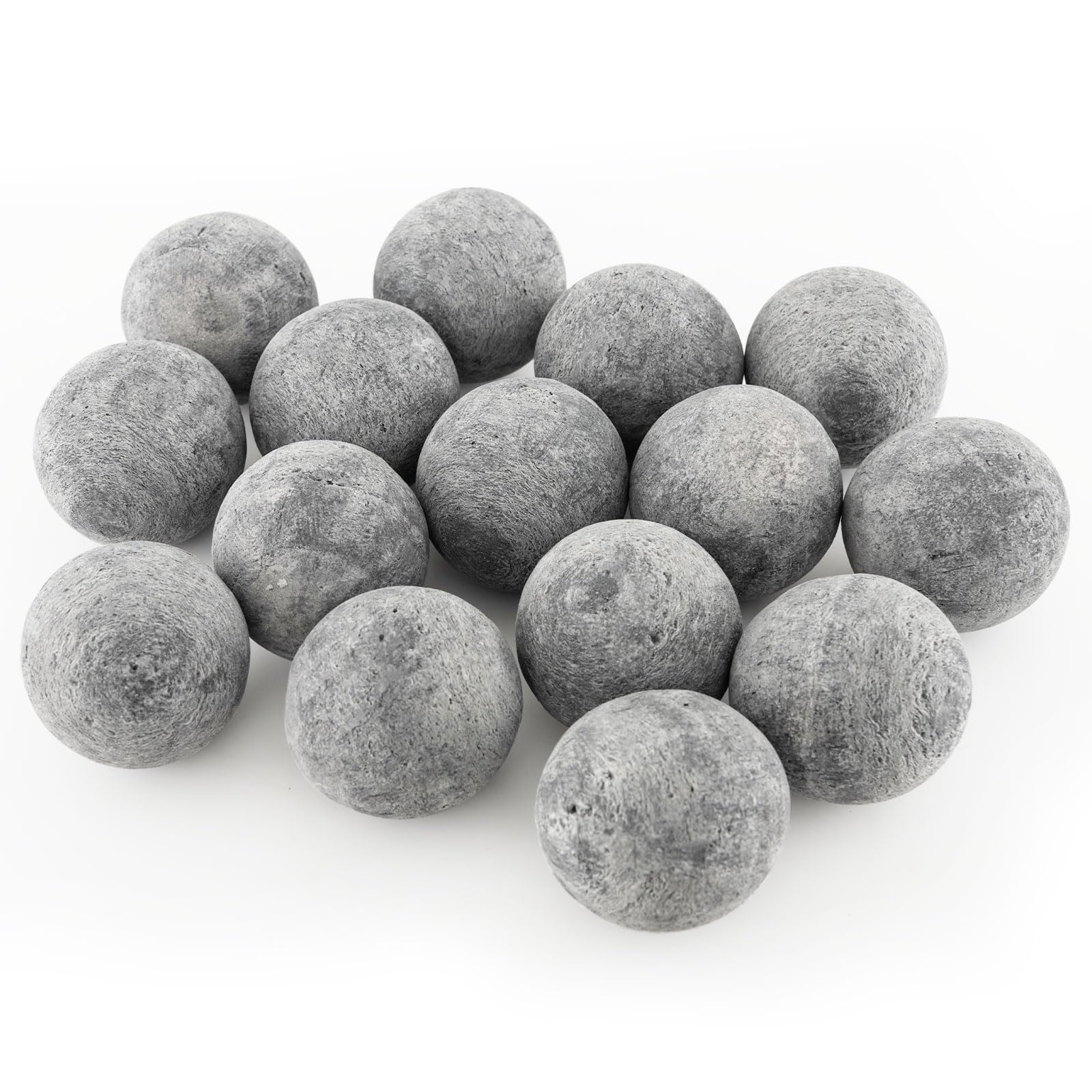 Tangkula Ceramic Fiber Fire Balls Set of 15